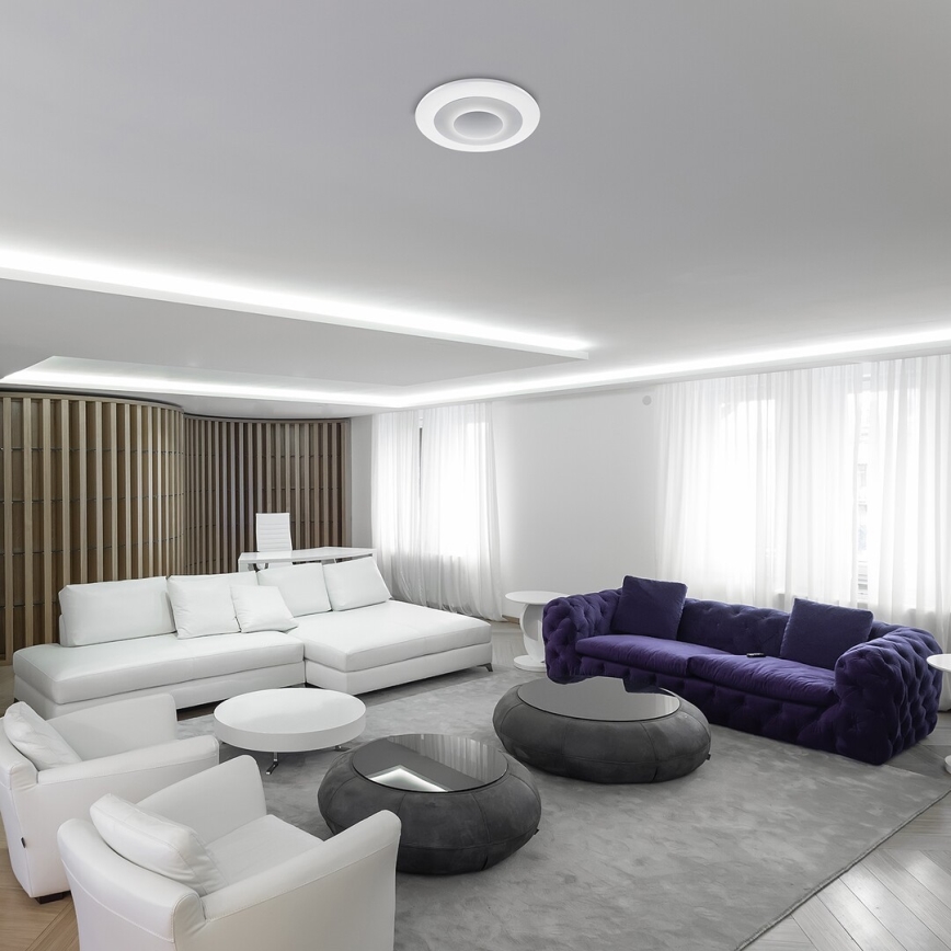 Rabalux - LED RGB Стельовий світильник з регулюванням яскравості LED/40W/230V 3000-6000K + пульт дистанційного керування