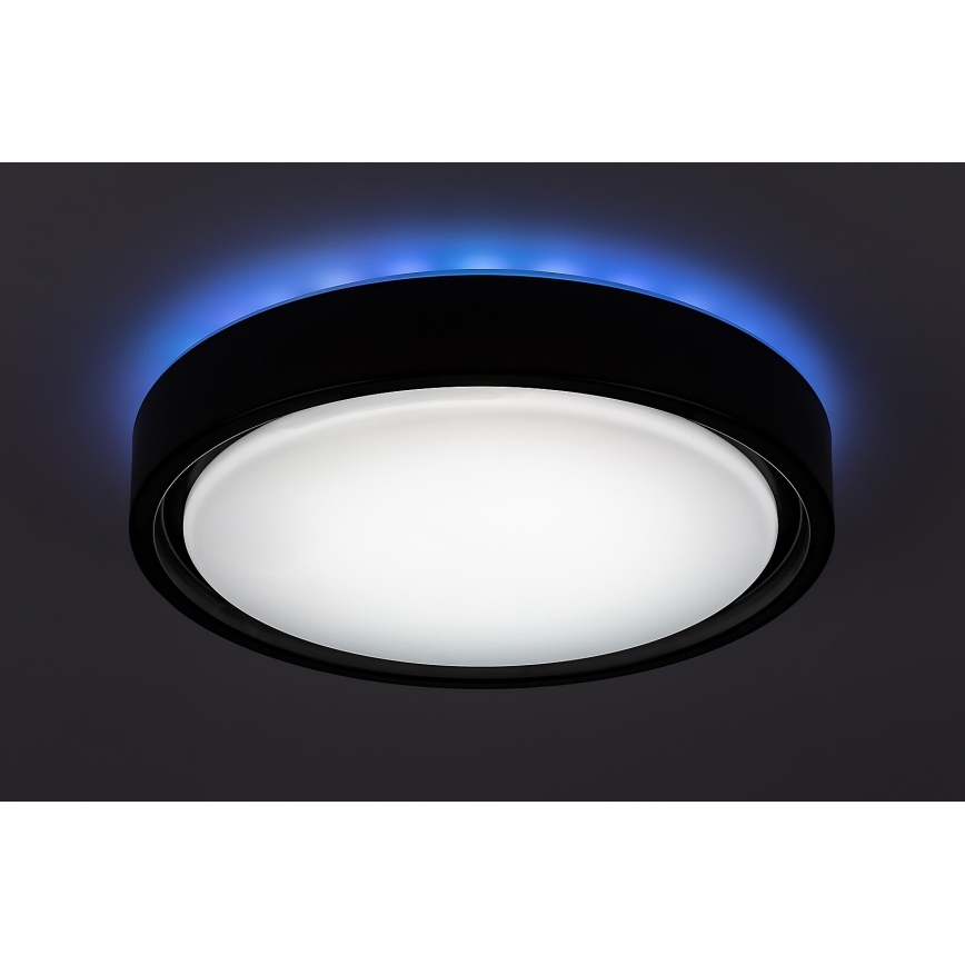 Rabalux - LED RGB стельовий світильник з регулюванням яскравості з датчиком LED/28W/230V 2700-5000K + пульт дистанційного керування