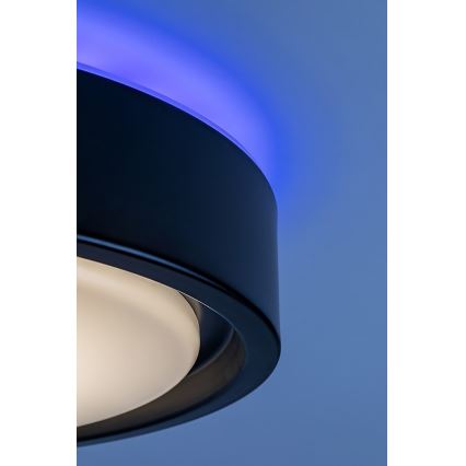 Rabalux - LED RGB стельовий світильник з регулюванням яскравості з датчиком LED/28W/230V 2700-5000K + пульт дистанційного керування