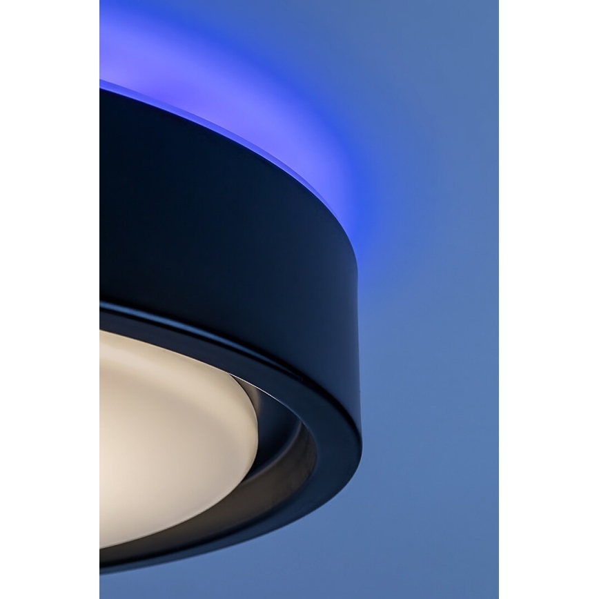 Rabalux - LED RGB стельовий світильник з регулюванням яскравості з датчиком LED/28W/230V 2700-5000K + пульт дистанційного керування