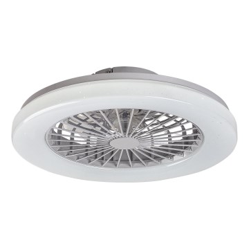 Rabalux - LED RGB Стельовий світильник з вентилятором та регулюванням яскравості LED/48W/230V 3000-6500K + пульт дистанційного керування