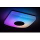 Rabalux - LED RGB Стельовий світильник з динаміком та регулюванням яскравості LED/18W/230V + ДК 3000-6000K Bluetooth