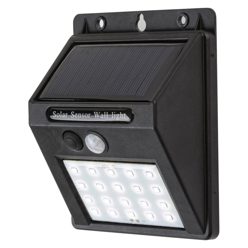 Rabalux - LED-сонячний настінний світильник із датчиком, IP44, 1200 mAh