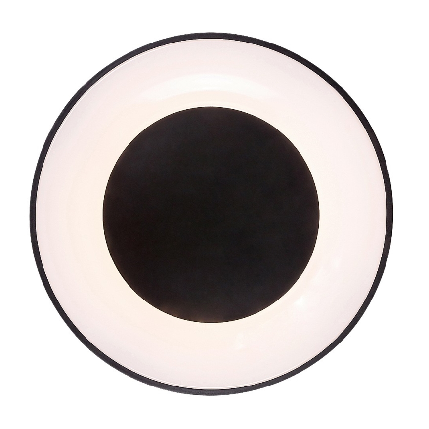 Rabalux - Світильник стельовий світлодіодний димований LED/38W/230V чорний 3000-6500K + дистанційне керування діам. 48 см