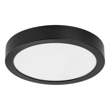 Rabalux - LED стельовий світильник для ванної кімнати LED/24W/230V діам. 22 см IP44 чорний