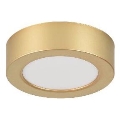 Rabalux - LED стельовий світильник для ванної кімнати, LED/7W/230V, діаметр 12 см, IP44, золотистий