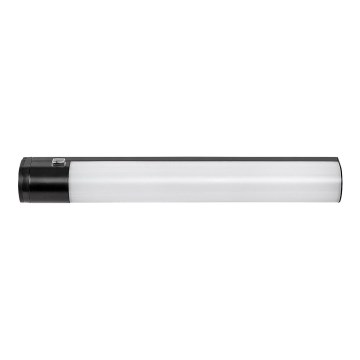 Rabalux - LED світильник для підсвітки стільниці з розетками LED/20W/230V 4000K IP44 чорний 87 см