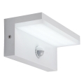 Rabalux - LED Вуличний настінний світильник з датчиком LED/9W/230V 2700/4000/6500K IP54 білий