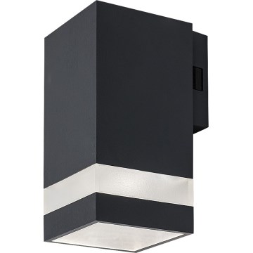 Rabalux - LED зовнішній настінний світильник LED/9W/230V IP65 антрацит