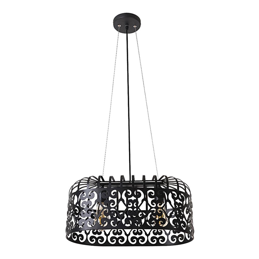 Rabalux - Люстра 2xE27/60W/230V чорний