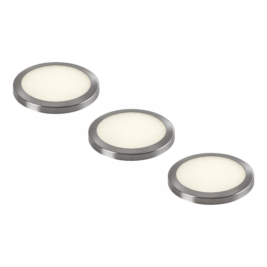 Rabalux - НАБІР 3x LED Освітлення шафи з регулюванням яскравості 3xLED/1W/230V 4000K