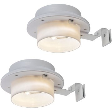 Rabalux - набір із 2 шт. LED сонячних настінних світильників LED/0,06W/1,2V 300 mAh IP44