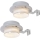 Rabalux - набір із 2 шт. LED сонячних настінних світильників LED/0,06W/1,2V 300 mAh IP44