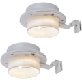 Rabalux - набор из 2 солнечных настенных LED‑светильников LED/0,06W/1,2V 300 mAh IP44