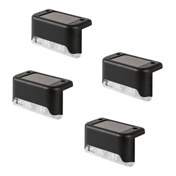 Rabalux - НАБОР из 4 светодиодных солнечных настенных светильников с датчиком сумерек LED/0,06W/1,2V 300 mAh IP44