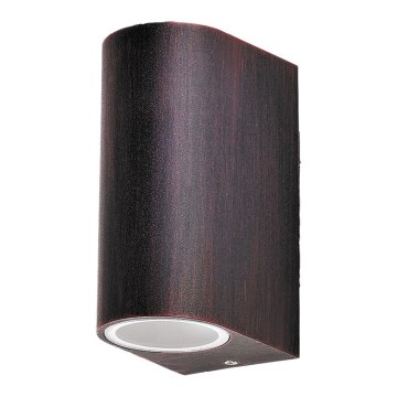 Rabalux - Наружный настенный светильник 2xGU10/35W/230V IP44