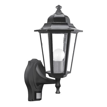 Rabalux - Наружный настенный светильник с датчиком 1xE27/60W/230V