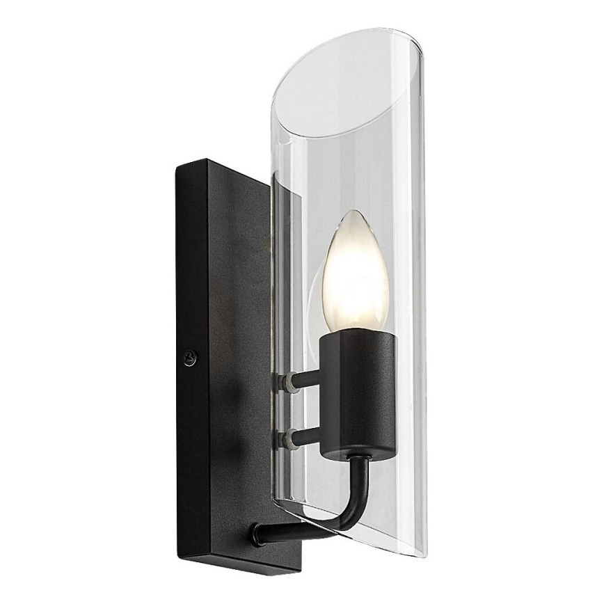 Rabalux - Настенный светильник для ванной комнаты 1xE14/12W/230V IP44 черный