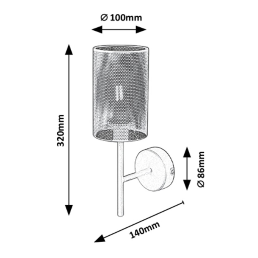 Rabalux - Настенный светильник E14/25W/230V