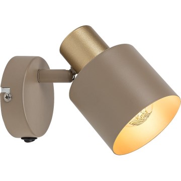 Rabalux - настенный точечный светильник 1xE14/10W/230V, бежевый