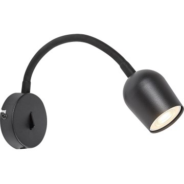 Rabalux - Настенный точечный светильник 1xGU10/15W/230V черный