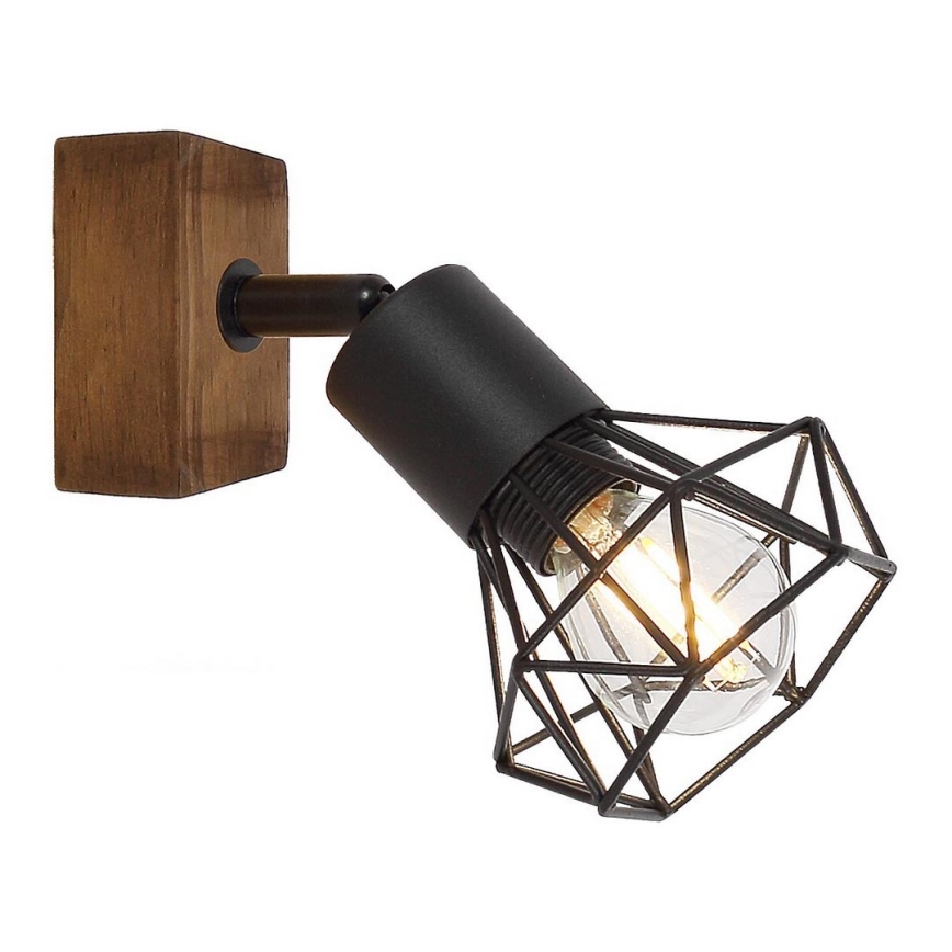 Rabalux - Настенный точечный светильник ZEUS 1xE14/40W/230V дуб