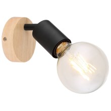 Rabalux - Настенный точечный светильник 1xE27/40W/230V каучуковое дерево