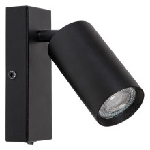 Rabalux - Настенный точечный светильник 1xGU10/25W/230V черный