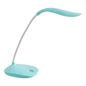 Rabalux - Настільна гнучка LED лампа з регулюванням яскравості LED/2W/5V синій