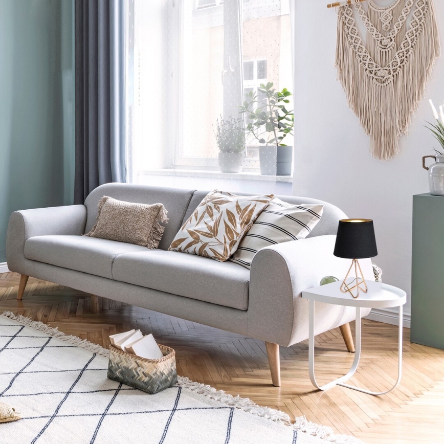 Rabalux - Настільна лампа 1xE14/40W/230V чорний/золотий