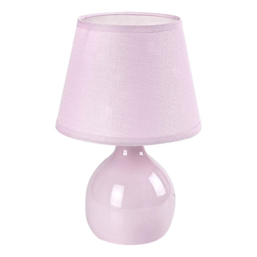 Rabalux - Настільна лампа 1xE14/40W/230V рожева