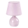 Rabalux - Настільна лампа 1xE14/40W/230V рожева