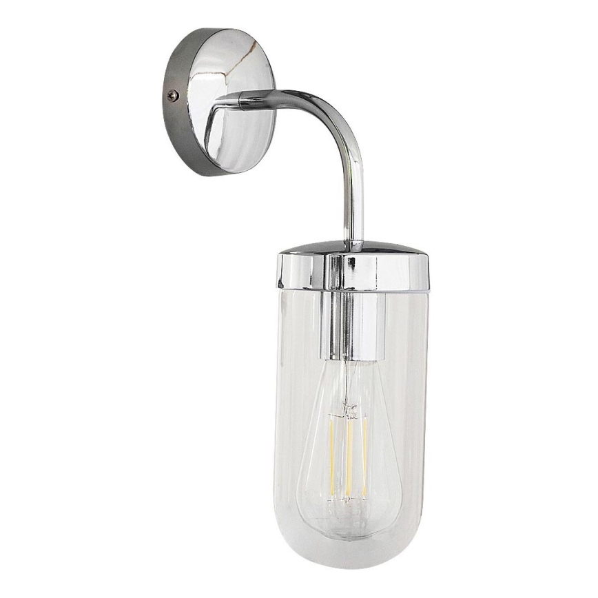 Rabalux - Настінне світильник для ванної кімнати 1xE27/60W/230V IP44 глянцевий хром