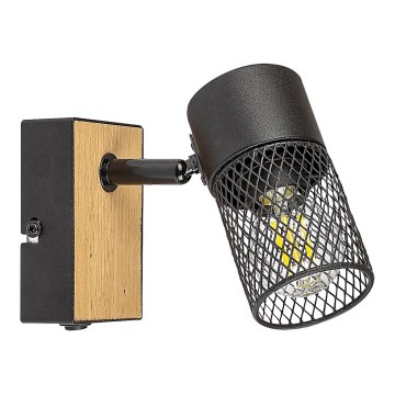 Rabalux - Настінний точковий світильник 1xE14/40W/230V дуб