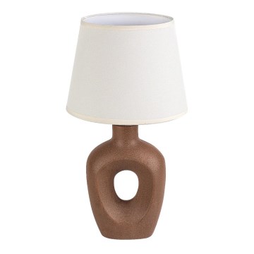 Rabalux - Настольная лампа 1xE14/25W/230V коричневая/кремовая