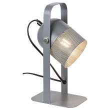 Rabalux - Настільна лампа 1xE14/25W/230V сіра