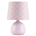 Rabalux - Настільна лампа 1xE14/40W рожевий