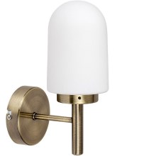 Rabalux - Настінний світильник для ванної кімнати 1xE14/10W/230V IP44 бронза