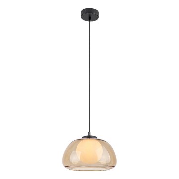 Rabalux - Підвісна люстра 1xG9/5W/230V коричневий/димчастий