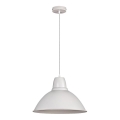 Rabalux - Підвісна люстра на тросі 1xE27/60W/230V, діаметр 36 см, біла