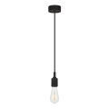 Rabalux - Підвісний світильник 1xE27/40W чорний