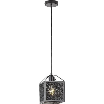 Rabalux - Подвесная люстра 1xE27/40W/230V черный