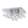 Rabalux - Потолочный светильник 5xE14/40W/230V
