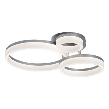 Rabalux - потолочный светильник LED/24W/230V 3000/4000/6500K 38x51 cm матовый хром