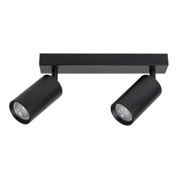 Rabalux - Потолочный точечный светильник 2xGU10/25W/230V черный