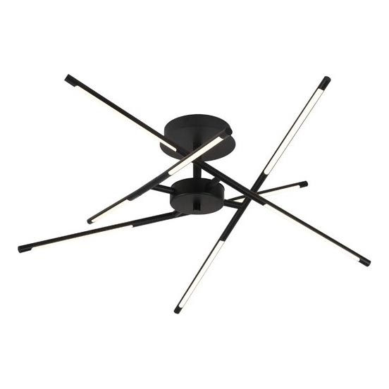 Rabalux - Пристельова LED люстра LED/40W/230V 3000K чорний