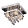 Rabalux - Пристельова кришталева люстра LED/23W/230V + 4xE14/40W