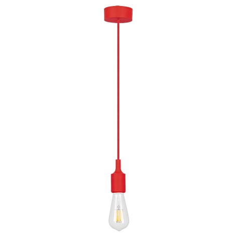 Rabalux - Підвісний світильник E27/40W червоний