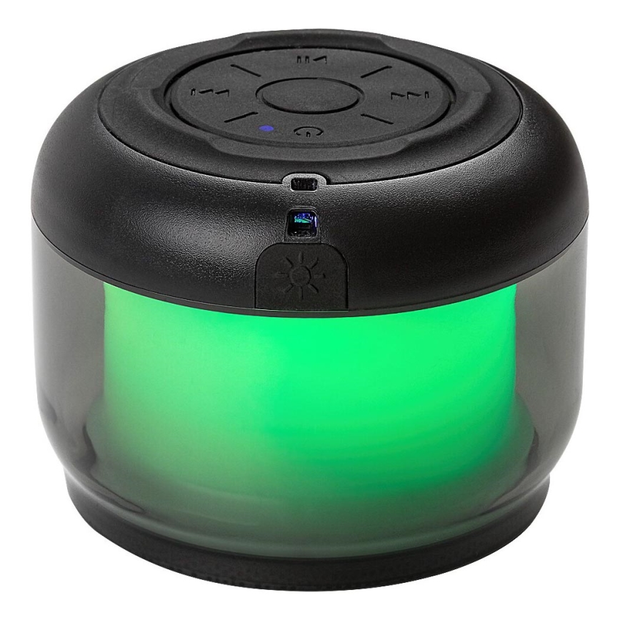 Rabalux - RGB Настільна лампа з динаміком RGB/3W/3,7V 500mAh