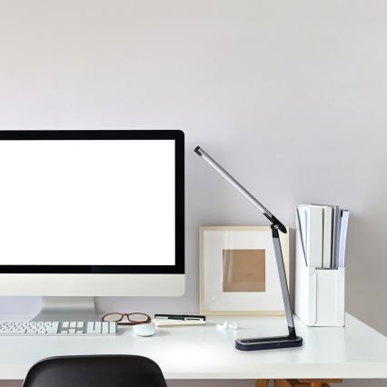 Rabalux - Сенсорна настільна LED лампа з регулюванням яскравості LED/7W/230V чорний